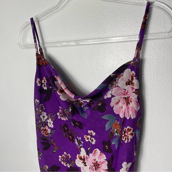 Lulu’s flower print spaghetti strap slip dress - Picture 2 of 7